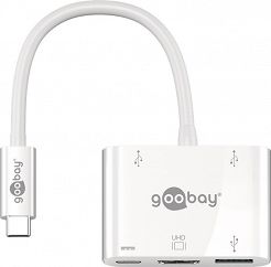 Adapter USB-C na HDMI 3xUSB USB-C Goobay