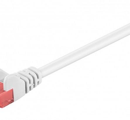 Kabel LAN Patchcord CAT 6 U/UTP biały 0,25m