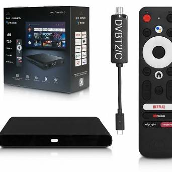 Android SMART TV Homatics Box Q + tuner DVB-T2/C