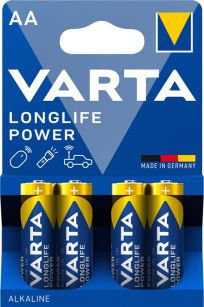 Bateria VARTA Longlife Power LR06 AA 1,5V 4szt