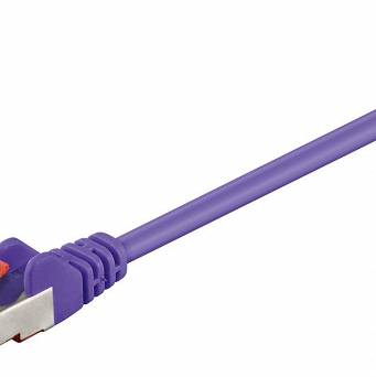 Kabel LAN Patchcord CAT 6 S/FTP LSZH fiolet 30m