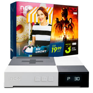 Usługa nc+ pakiet Start+ na 3 mc z HBO WIFIBOX+