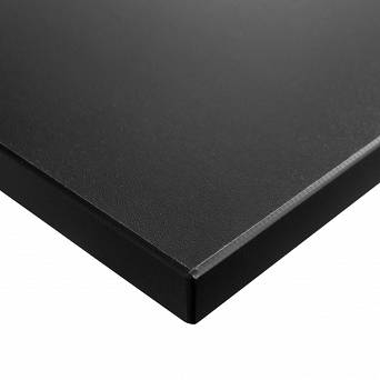 Blat biurka uniwersalny 100x60x1,8 cm Czarny P