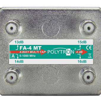 Odgałęźnik Polytron Multitap 5-1000 MHz FA 4 MT