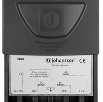 Zwrotnica masztowa Johansson 1464 2xUHF+VHF+FM