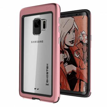 Etui Atomic Slim Samsung Galaxy S9 różowy