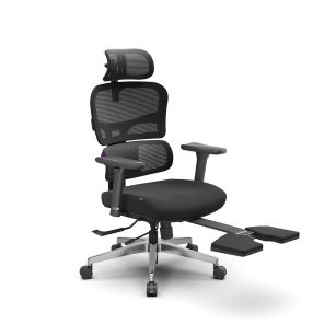 Ergonomiczny fotel Spacetronik LUMBO 44 Czarny