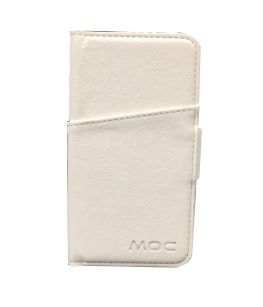 Portfel na telefon + etui  MOC Mag Wallet White