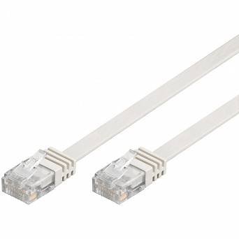 Kabel LAN Patchcord CAT 5E U/UTP płaski 1,5m