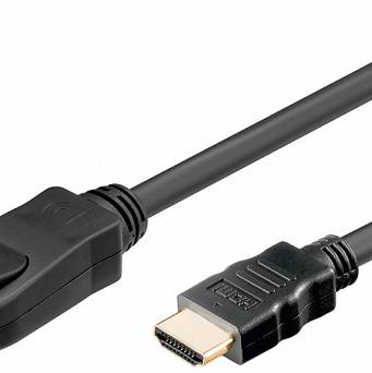 Kabel Display Port - HDMI Goobay Gold - 3m