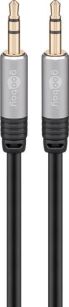 Kabel audio Jack 3,5mm AUX Goobay Plus 1,5m