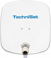 TechniSat DigiDish 45 naMaszt +LNB Single, biała