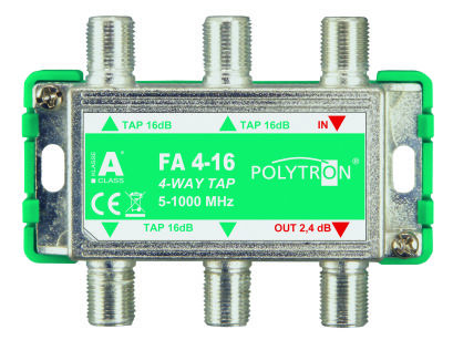 Odgałęźnik Polytron 4-krotny 16dB 5-1000 FA 4-16