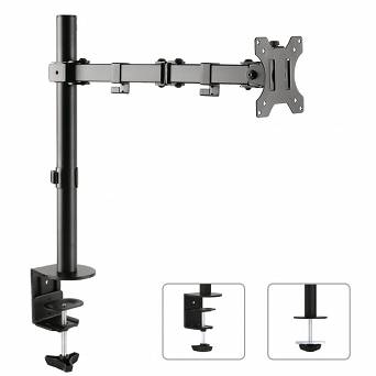 Uchwyt biurkowy do monitora LCD Maclean MC-753