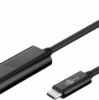 Kabel USB-C 3.1 - HDMI Goobay 1,8m czarny