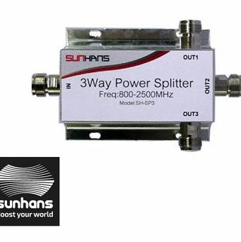 Splitter Sunhans SH-SP3 3WAY GSM/3G/4G 800-2500MHZ