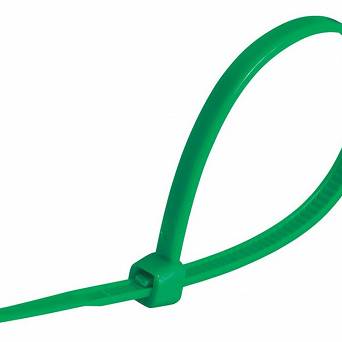opaska kablowa SPACE 100x2,5mm, zielona