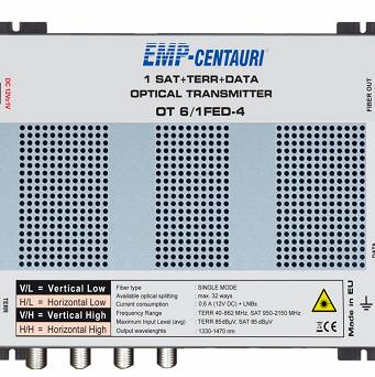 Transmiter optyczny EMP-Centauri OT6/1FEC-4