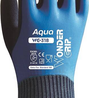 Rękawice ochronne Wonder Grip WG-318 XXL/11 Aqua