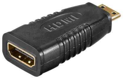 Adapter gniazdo HDMI - wtyk mini HDMI 1.4 Goobay