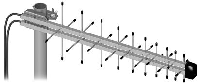 Antena ATK-LOG LTE MIMO 800-2170MHz + 2x10m SMA