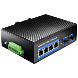 SWITCH LAN 4xRJ45 2xSPF IG1004S2 1Gbps przemysłowy