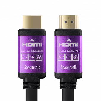 Kabel HDMI Spacetronik Premium 2.1 SH-SPX010 1m