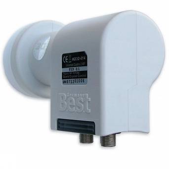 LNB Quatro BEST HD3D 414 0,1dB