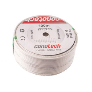 kabel RG6U CU Conotech NS100 Trishield rolka 100m