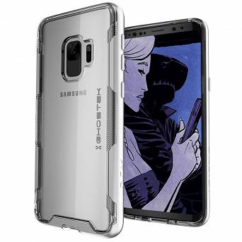 Etui Cloak 3 Samsung Galaxy S9 srebrny