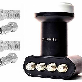 LNB Quad GT-SAT GT-QDL1 0,1 dB LTE + 4x F