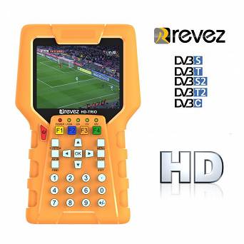 Miernik Revez HD-Trio DVB-S/S2, DVB-T/T2, DVB-C