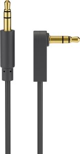 Kabel audio Jack 3,5mm AUX Goobay KĄTOWY 5m