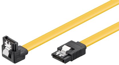 Kabel SATA III Typ L 6 Gb/s kątowy Goobay 0,7m