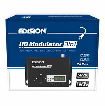 Modulator cyfrowy HDMI do DVB-T/C EDISION 3in1 HD