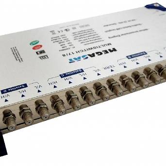 Multiswitch MEGASAT końcowy 17/8 + zasilacz