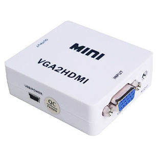 Konwerter VGA + audio na HDMI SPVA-H01