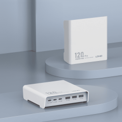 Ładowarka 120W 6 portów USB A i C Ldnio Q605 white