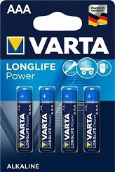 Bateria VARTA Longlife Power LR03 AAA 1,5V 4 szt.
