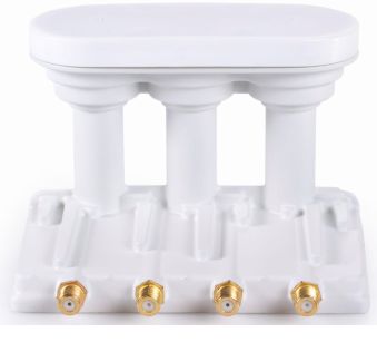 LNB Monoblock Quad TRIPLE Opticum ROBUST 3°