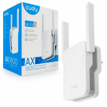 Repeater Cudy RE1800 MESH LAN/WAN Wi-Fi 6 AX1800