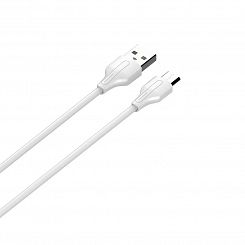 Kabel USB-A - micro-USB LDNIO 1m 2,1A biały LS541M