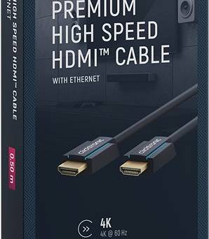 CLICKTRONIC Kabel HDMI 2.0 4K 60Hz 0,5m