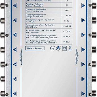 Multiswitch kaskadowy Spaun 5/5 na 24 SMK 55243 FA