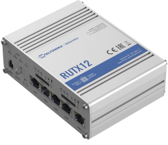 Router Teltonika RUTX12 2xLTE kat. 6 Wi-Fi AC1200