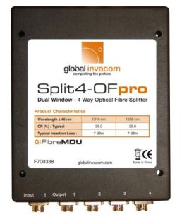 Splitter optyczny Invacom 1x4 Split4-OF