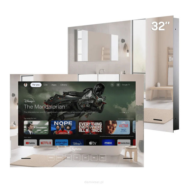 Telewizor łazienkowy Sylvox 32 cale Smart TV