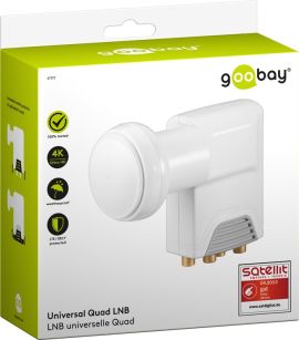 LNB Quad Goobay 0,1dB