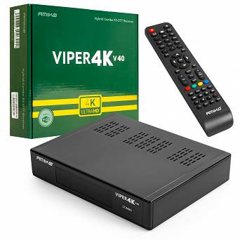 Tuner AMIKO Viper 4K V40 COMBO Enigma 2 OpenATV