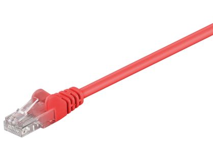 Kabel LAN Patchcord CAT 5E 5m czerwony